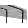 thumbnail image 6 of New Yard 12' x 20' x 7' Heavy Duty Metal Carport, All-Steel Canopy, Silver, 6 of 14