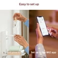thumbnail image 5 of Philips Smart Wi-Fi Connected LED 40-Watt BA11 Filament Candle Light Bulb, Clear Tunable White, Dimmable, E12 Candelabra Base (1-Pack), 5 of 6