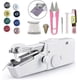 thumbnail image 1 of Mini Portable Electric Sewing Machine with Sewing Accessories for Fabric, 1 of 5