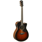 Yamaha AC1M Spruce-Mahogany Acoustic-Electric Guitar Single Cutaway, Yellow