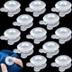 thumbnail image 1 of Juego de 20 clips para edredón, pinzas, soportes para rosquillas para edredón y sujetadores que mantienen las esquinas en su lugar de forma segura y silenciosa, sin necesidad de agujas, 1 of 5