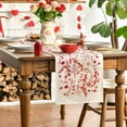 thumbnail image 5 of Valentine's Day Decorations Valentine's Day Heart Print Table Flags Party Table Kitchen Mats, 5 of 5