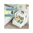 thumbnail image 6 of Bedside Table, Modern Open Storage Side Table, Double-Tier Nightstand, Suitable For Small Spaces, Living Rooms, And Bedrooms., 6 of 9
