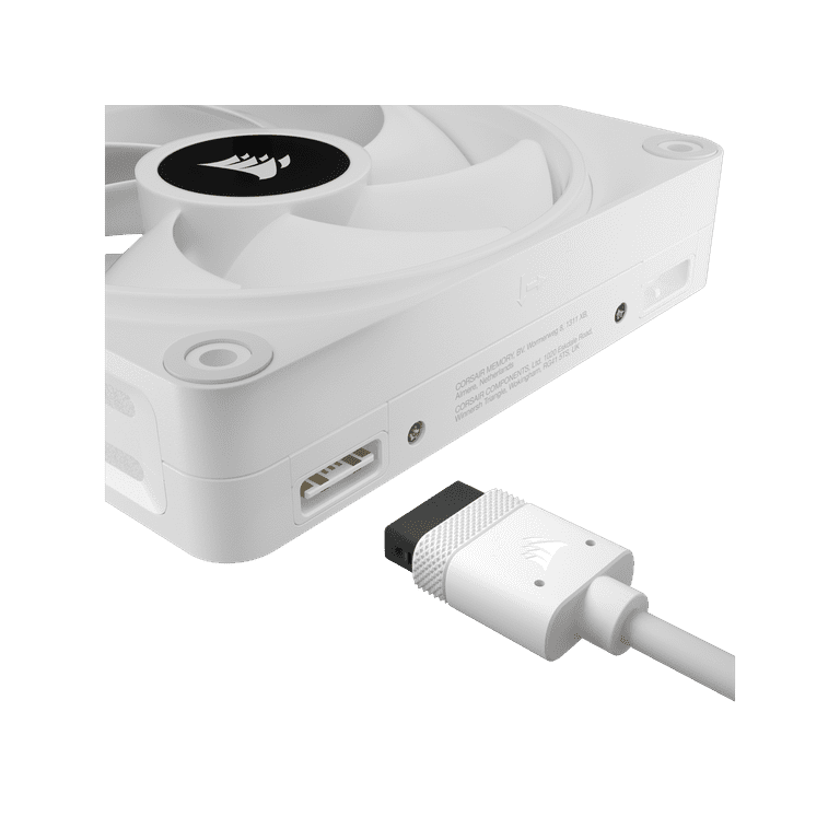 CORSAIR iCUE LINK QX120 RGB 120mm PWM Fans Starter Kit White White