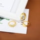 thumbnail image 3 of Anillos Gruesos De Cúpula Anillos Chapados En Oro De 18 Quilates Para Mujeres Y Niñas Anillos De Sello Redondos Anillo De Sello Trenzado Trenzado Anillos De Declaración Minimalista 3 Uds Methold AP007122-01, 3 of 6