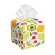 thumbnail image 1 of Fotbe Avocado And Pineapple Porta Pañuelos Decorativo de Cuero, Caja Cuadrada Moderna para Pañuelos Faciales, Organizador y Dispensador 5x5x5'', 1 of 7