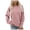 Black, variant on Women's Solid Color Crew Neck Long Sleeve Pullover Sweatshirts for Women Casual Loose Fit Athletic Top Blue S