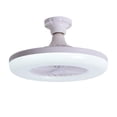thumbnail image 1 of Techo Led Con Lámpara 3 Modos Ventilador De Techo Led Colgante O Ventosa Para Dormitorio Sala De Estar Cocina Inevent HA047702-02, 1 of 6