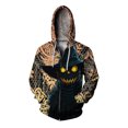 thumbnail image 3 of Ropa de otoño para hombre, camisetas Y2k para hombre, sudadera con capucha para hombre, sudadera con estampado de espantapájaros aterrador, sudaderas con capucha con cremallera, sudadera holgada con c, 3 of 5