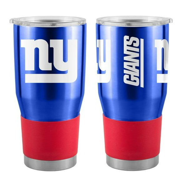 Logo Brands 629399145 30 oz NFL New York Giants Ultra Travel Tumbler