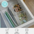 thumbnail image 4 of Martha Stewart Brody Set of 3 Stack and Slide Plastic Tray Office Desktop Organizers, 2- Small and 1-Medium, 4 of 10