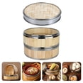 thumbnail image 2 of 1 Set Useful Bamboo Food Steamer Premium Household Food Steamer (Random Lid), 2 of 5