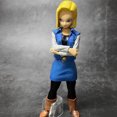 thumbnail image 3 of Figuras de acción de Dragon Ball Z para niños, modelos de colección de juguetes de PVC, regalos de Navidad, Android 17, 18, 24CM3455, 3 of 5