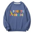 thumbnail image 4 of Mercatoo Sweatshirts for Girls Boys First Day of School Fourth Grade Graphic Pullover Tops Tween Trendy Long Sleeve Shirt, 4 of 6