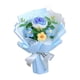 thumbnail image 1 of Ramo de flores de punto para tejer, decoración del hogar, regalo decorativo completo para el Día de la Madre Azul, 1 of 9