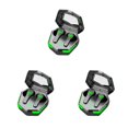 thumbnail image 3 of Monstrate Auriculares con reducción de ruido compatibles con Bluetooth, auriculares con sonido estéreo, auriculares electrónicos recargables para Type5 NO5, 3 of 6
