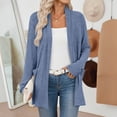 thumbnail image 4 of SUNBS Long Sleeve Cardigan Sweaters for Women Lightweight Open Front Tops Casual Loose Blouses with Pockets, 4 of 8