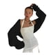 thumbnail image 3 of Txlixc Abrigo de suéter de punto ultracorto para mujer, ropa de versión suelta simple de estilo sexy Txlixc Moda, 3 of 5