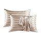 thumbnail image 2 of Funda De Almohada De Seda, Cuidado Del Cabello Y La Piel Con Satén, Reduce Las Arrugas, Ropa De Cama Transpirable, Sueño Confortable, Tamaño Estándar, Juego De Dos, 2 of 9