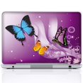 thumbnail image 1 of Meffort Inc 17 17.3 Inch Laptop Notebook Skin Sticker Cover Art Decal (Included 2 Wrist pad) - Flyaway Butterflies, 1 of 4