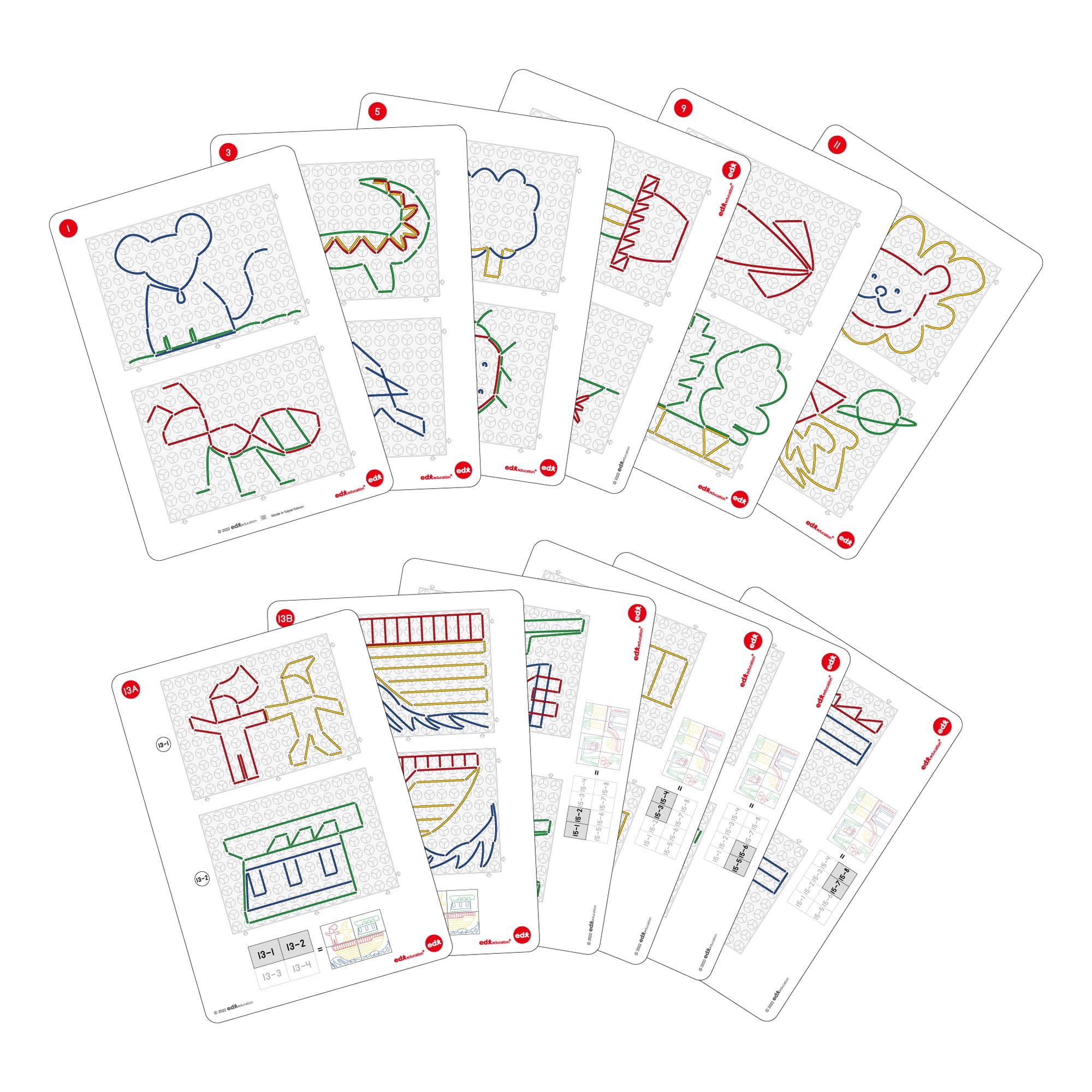 edxeducation Junior String Art - School Set
