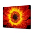 thumbnail image 1 of Póster de lienzo con diseño de girasol naranja en flor, decoración para dormitorio, paisaje deportivo, decoración para oficina, regalo, estilo marco, 20 x 30 cm, 1 of 8