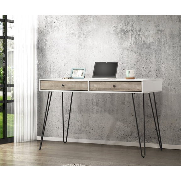 MDF Metal Desk with Open Design / Space Saving in Dorm Rooms