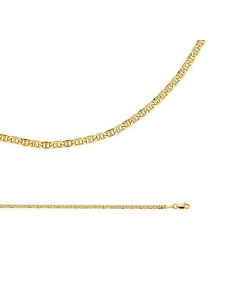 Real 14K Yellow Gold Rope Chain Necklace 2.5mm 3mm 4mm 5mm 18-26 inch Men Women 5 mm / 18 inch