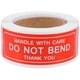 thumbnail image 1 of 150Pcs/Roll Handle with Care Do Not Bend Thank You Stickers Label Sticker, 1 of 2