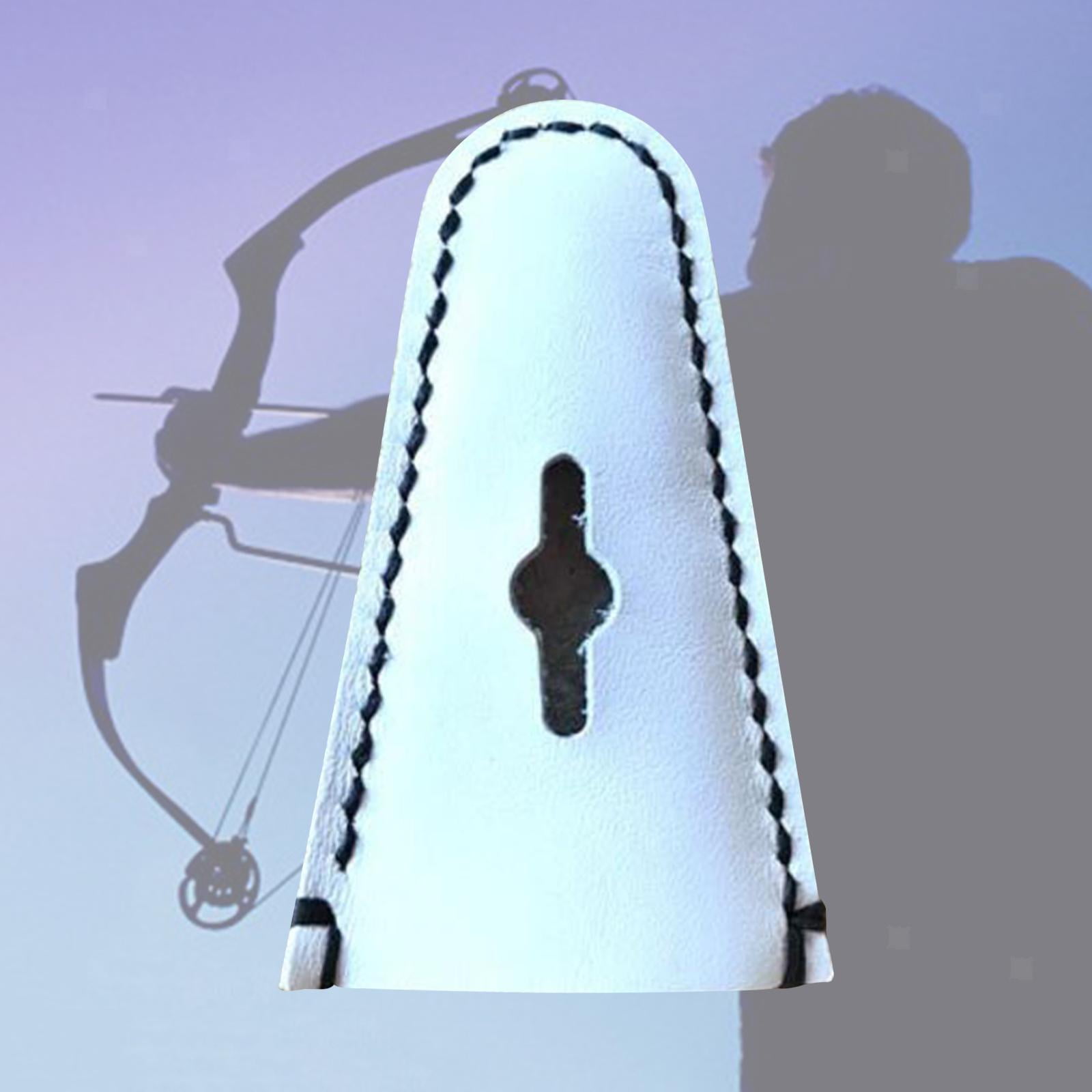 Archery Bows Limb Tip Protector Leather Recurve Bow Saver Cover Tip