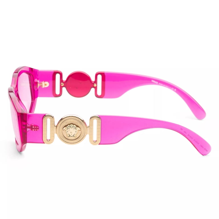 Versace Sunglasses - Pink Geometric Unisex Shades VE4361 5334/5 53