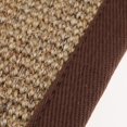 thumbnail image 4 of Alfombras de sisal de la colección de fibras naturales con superficie antideslizante. C Café borde 60x120cm, 4 of 9