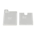 thumbnail image 1 of Card Bag Stencil Acrylic Card Model Template Crafts Tool Leather Supplies, 1 of 8