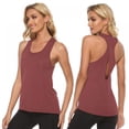 thumbnail image 5 of Workout Tops Open Back Shirts Gym Workout Clothes Tie Back Musle Tank for Women, 5 of 8