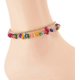 thumbnail image 2 of Double Layer Ankle Bracelet For Women Boho Beach Surfing Tassel Gravel Retro Bell Woven Beaded Layered Anklet, Suitable For Female Girls' Summer Gifts, 2 of 4