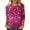 Hot Pink, variant on Active Tops Women Light Long Sleeve Women Polyester Womens Shirt Women Tops Spandex Long Sleeve Rayon Tops for Women Casual T Shirts for Women Small Long Sleeve Shirt Dark Shirt Pink L