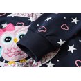 thumbnail image 7 of NLVRBC Toddler Girls Owl Hoodies Kids Light Weight Hooded Jacket 5T, 7 of 7