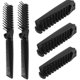 thumbnail image 1 of Cepillo de pelo plegable, paquete de 5 cepillos de pelo portátiles de viaje, peine de pelo, plegable de plástico, 1 of 5