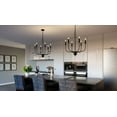 thumbnail image 2 of BLA5022MBK-Quoizel Lighting-Blanche - 6 Light Chandelier     -Traditional Installation, 2 of 8