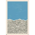 thumbnail image 1 of Géométrique - Bleu, 1 of 4