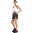 thumbnail image 5 of Womens Quick-Dry Running Shorts Sport Layer Elastic Waist Active Workout Shorts with Pockets, 5 of 5