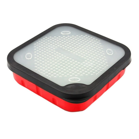 Portable Plastic Live Bait Box Redworm Box Carp Fishing Accessories With Holes