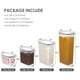 thumbnail image 3 of Juego Recipientes Herméticos para Almacenar Alimentos, Contenedores para Alimentos, Sin BPA, Organización de Cocina y Alacena Recipientes de Plástico, con Etiquetas y Marcador (24 Piezas), 3 of 9