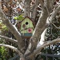 thumbnail image 5 of Market Street Hand Made Natural Wooden Wild Bird Hanging House, 5 of 8