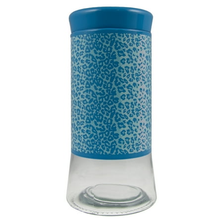 - 50.5oz Glass Pet Dogs Treat Jar Airtight Lid Storage Container Canister Training
