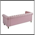 thumbnail image 3 of Chesterfield Velvet Sofa 84.65 inch for Living Room, 3 of 5