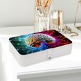 thumbnail image 6 of Brain Elegant PU Leather Jewelry Box Organizer with Removable Compartment, Portable Jewelry Display & Bracelet Holder, 6 of 6