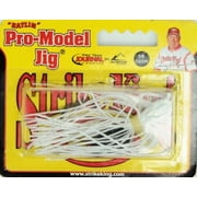 Strike King Pro-Model Jig 3/8oz Pro-White Bass Jig