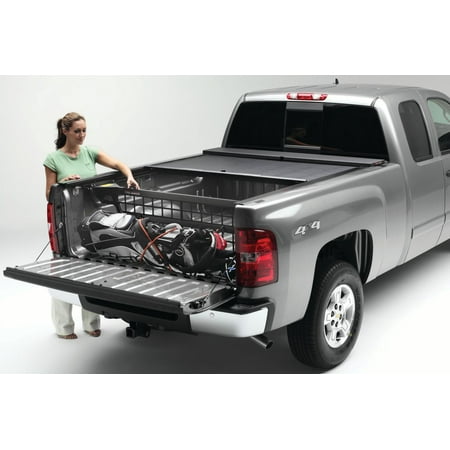 Roll N Lock Cm271 Bed Cargo Divider Cargo Manager R Works With Roll N Lock Retractable Tonneau Cover Black Aluminum Flip Up Walmart Canada