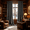 Dark Gray, variant on Home Office Velvet Curtains 2 Panels, 8 Metal Grommet Top Window Drapes, Privacy & Light Filtering for Home Office, 14 Colors, 52"x84"/52"x96"/52"x108" Inch